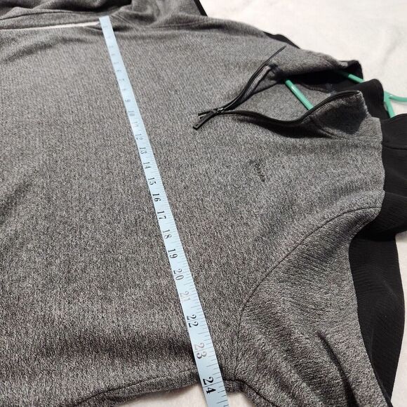 Calvin Klein Long sleeve Sweater For Men Size XL Gray Size Small Zipper On Front - Picture 5 of 9